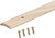 M-D 85365 Carpet Trim, 72.19 in L, 1.44 in W, Hardwood, Unfinished [SKU: ORG0853218]