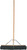 BIRDWELL 5027-4 Contractor Push Broom, 3 in L Trim, Polystyrene Bristle, Hardwood Handle [SKU: ORG4236584]