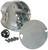 RACO 296 Drawn Fan Box, 4-1/4 in W, 1/2 in D, 4.38 in H, 5 -Knockout, Steel [SKU: ORG6366769]