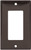 Eaton Cooper Wiring 2151 2151B-BOX Wallplate, 4-1/2 in L, 2-3/4 in W, 1 -Gang, Thermoset, Brown, High-Gloss [SKU: ORG3673209]