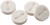 HUBBELL 5269-6 Closure Plug, 13/16 in Dia, 5/16 in L, 13/16 in W, Metal, White [SKU: ORG3151362]