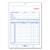 Sales Book, 15 Lines, Three-Part Carbonless, 5.5 x 7.88, 50 Forms Total [SKU: RED5L350]