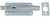 National Hardware V830 Series N151-027 Foot Bolt, 5/8 in Bolt Head, 6 in L Bolt, Steel, Zinc [SKU: ORG7157043]