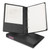Legal Durable Non-View Binder with Round Rings, 3 Rings, 1" Capacity, 14 x 8.5, Black, (6400) [SKU: AVE06400]