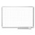 Grid Planning Board, 1 x 2 Grid, 72 x 48, White/Silver [SKU: BVCMA2792830]