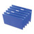Deluxe Bright Color Hanging File Folders, Legal Size, 1/5-Cut Tabs, Blue, 25/Box [SKU: UNV14216]