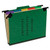 Hanging-Style Personnel Folders, 5 Dividers with 1/5-Cut Tabs, Letter Size, 1/3-Cut Exterior Tabs, Green [SKU: PFXSER2GR]
