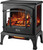 Comfort Glow EQS5140 Electric Stove, 120 V, Thermostat Control, Steel, Black [SKU: ORG3981891]