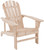 Seasonal Trends JN-16N Adirondack Chair, 5-1/4 in W, 20-1/2 in D, 36-3/4 in H, Cypress Seat, Cypress Frame [SKU: ORG5180310]