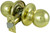 ProSource T3730V-PS Door Knob, Knob Handle, Metal, Polished Brass, 2-3/8 to 2-3/4 in Backset, 44 x 57 mm Strike [SKU: ORG5945019]