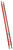 Louisville FE3240 Extension Ladder, 449 in H Reach, 300 lb, 1-1/2 in D Step, Fiberglass, Orange [SKU: ORG1910371]