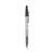 Better Ballpoint Pen, Stick, Fine 0.7 mm, Black Ink, Smoke Barrel, Dozen [SKU: PIL35011]
