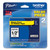 TZe Standard Adhesive Laminated Labeling Tape, 0.47" x 26.2 ft, Black on Yellow, 2/Pack [SKU: BRTTZE6312PK]