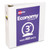 Economy View Binder with Round Rings , 3 Rings, 3" Capacity, 11 x 8.5, White, (5741) [SKU: AVE05741]