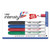 Intensity Low Odor Fine Point Dry Erase Marker, Fine Bullet Tip, Assorted Colors, 4/Set [SKU: BICGDEP41ASST]