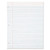 Filler Paper, 3-Hole, 8.5 x 11, Medium/College Rule, 500/Pack [SKU: TOP62349]