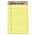Second Nature Recycled Ruled Pads, Narrow Rule, 50 Canary-Yellow 5 x 8 Sheets, Dozen [SKU: TOP74840]