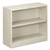 Metal Bookcase, Two-Shelf, 34.5w x 12.63d x 29h, Light Gray [SKU: HONS30ABCQ]