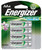 Energizer NH15BP-4 Rechargeable Battery, 1.2 V Battery, 2300 mAh, AA Battery, Nickel-Metal Hydride, Black [SKU: ORG6035695]