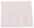 ProSource FE-S402-PS Furniture Bumper Pad, Polyurethane, Clear, 3/8 in Dia, 5/32 in Thick, Dome [SKU: ORG3837861]