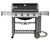 Weber Genesis II E-410 67011001 Gas Grill, 48,000 Btu/hr BTU, Natural Gas, 4 -Burner, Side Shelf Included: Yes [SKU: ORG9508870]
