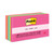 Original Pads in Poptimistic Collection Colors, Note Ruled, 3" x 5", 100 Sheets/Pad, 5 Pads/Pack [SKU: MMM6355AN]