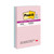 Recycled Notes in Wanderlust Pastels Collection Colors, Note Ruled, 4" x 6", 90 Sheets/Pad, 3 Pads/Pack [SKU: MMM6603SSNRP]