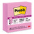 Pop-up Notes Refill, Note Ruled, 4" x 4", Neon Pink, 90 Sheets/Pad, 5 Pads/Pack [SKU: MMMR440NPSS]