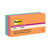 Pads in Energy Boost Collection Colors, 2" x 2", 90 Sheets/Pad, 8 Pads/Pack [SKU: MMM6228SSAU]