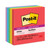 Pads in Playful Primary Collection Colors, 3" x 3", 90 Sheets/Pad, 5 Pads/Pack [SKU: MMM6545SSAN]