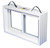 Duo-Corp 3216SLDF8 Slider Basement Window, Glass Glass/Screen, Vinyl Frame [SKU: ORG9409954]