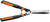 FISKARS 392861-1002 Hedge Shear, 10 in L Blade, Steel Blade, Aluminum Handle, Round Handle, 23 in OAL [SKU: ORG9180928]