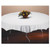 Tissue/Poly Tablecovers, 82" Diameter, White, 25/Carton [SKU: HFM210101]