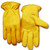Heatkeep 198HK-M Premium-Grade Driver Gloves, Men's, M, 11 in L, Keystone Thumb, Easy-On Cuff, Cowhide Leather, Gold [SKU: ORG8634099]