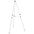 Lightweight Telescoping Tripod Easel, 38" to 66" High, Aluminum, Silver [SKU: QRT50E]