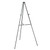 Lightweight Telescoping Tripod Easel, Adjusts 38" to 66" High, Aluminum, Black [SKU: QRT51E]