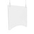 Hanging Barrier, 23.75" x 23.75", Acrylic, Clear, 2/Carton [SKU: DEFPBCHA2424]