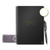Core Smart Notebook, Dotted Rule, Black Cover, 8.8 x 6, 18 Sheets [SKU: RKBERCAFR]