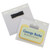Self-Laminating Magnetic Style Name Badge Holder Kit, 3" x 4", Clear, 20/Box [SKU: CLI92843]