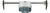Westinghouse Saf-T-Brace 0101000 Support Brace, 1-1/2 in D, 6 -Knockout, Steel [SKU: ORG6742753]