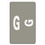 AlphaZ Color-Coded Second Letter Alphabetical Labels, G, 1 x 1.63, Gray, 10/Sheet, 10 Sheets/Pack [SKU: SMD67177]