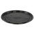 Caterline Casuals Thermoformed Platters, 12" Diameter, Black. Plastic, 25/Carton [SKU: WNAA512PBL]