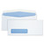 Security Tint Window Envelope, #10, Commercial Flap, Gummed Closure, 4.13 x 9.5, White, 500/Box [SKU: QUA90130]