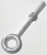 BARON 24-5/8X4 Eye Bolt, 5/8 in Thread, 2 in L Thread, 1-1/4 in ID x 2-1/2 in OD Dia Eye, 4 in L Shank, Galvanized Steel [SKU: ORG6342323]