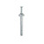 RED HEAD Hammer-Set 35305 Anchor, 1/4 in Dia, 2 in L, Steel, Zinc [SKU: ORG7949886]