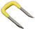 KING INNOVATION 70102 Safety Staple, 1/2 in W Crown, 1 in L Leg, Carbon Steel/PVC [SKU: ORG8907347]