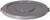 CONTINENTAL COMMERCIAL Huskee 5501GY Receptacle Lid, 55 gal, Plastic, Gray, For: Huskee 5500 Container [SKU: ORG6417125]