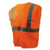 Class 2 Safety Vests, Standard, Orange/Silver [SKU: BWK00035]