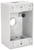 HUBBELL 5320-6 Weatherproof Box, 3 -Outlet, 1 -Gang, Aluminum, White, Powder-Coated [SKU: ORG1896349]