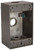 HUBBELL 5320-2 Weatherproof Box, 3 -Outlet, 1 -Gang, Aluminum, Bronze, Powder-Coated [SKU: ORG6198311]